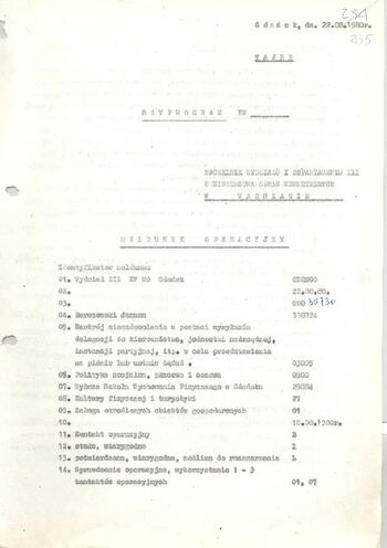 KWMO Gdańsk, „Sierpień 80”