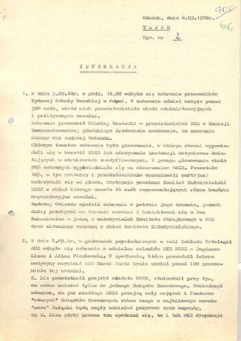 KWMO Gdańsk, „Sierpień 80”