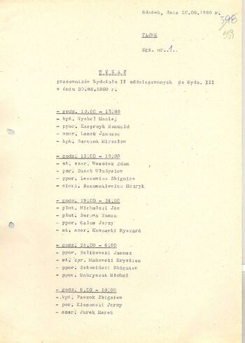 KWMO Gdańsk, „Sierpień 80”