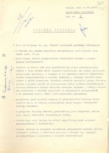 KWMO Gdańsk, „Sierpień 80”