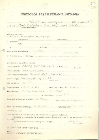 KWMO Gdańsk, „Sierpień 80”