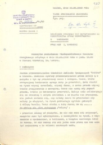 KWMO Gdańsk, „Sierpień 80”