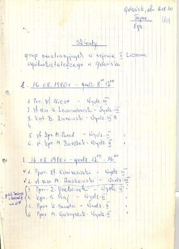 KWMO Gdańsk, „Sierpień 80”