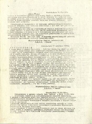 Materiały przekazane przez Pana Janusza Tołłoczkę, spuścizna, Solidarność-Biuletyn Informacyjny Komitetu Założycielskiego NSZZ Nr 15 #1