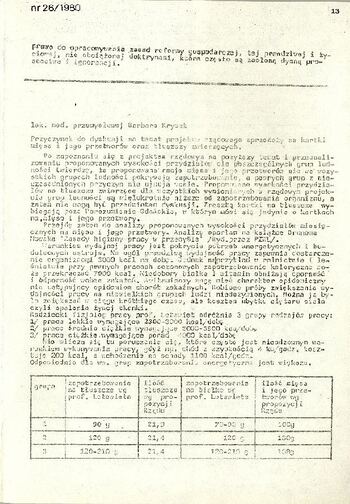 Materiały przekazane przez Pana Janusza Tołłoczkę, spuścizna, Solidarność-Biuletyn Informacyjny Komitetu Założycielskiego NSZZ Nr 26 #14