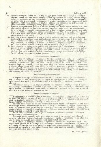 Materiały przekazane przez Pana Janusza Tołłoczkę, spuścizna, Solidarność-Biuletyn Informacyjny Komitetu Założycielskiego NSZZ Nr 1/30 #10