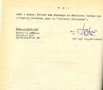 Informacja z dnia 19.08.1980 r. dotycząca wypowiedzi mieszkańców na temat sytuacji społeczno – gospodarczej.