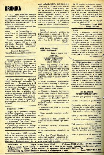 „Solidarność Kujaw i Ziemi Dobrzyńskiej” nr 11 – pismo NSZZ „Solidarność” Regionu Kujaw i Ziemi Dobrzyńskiej #2