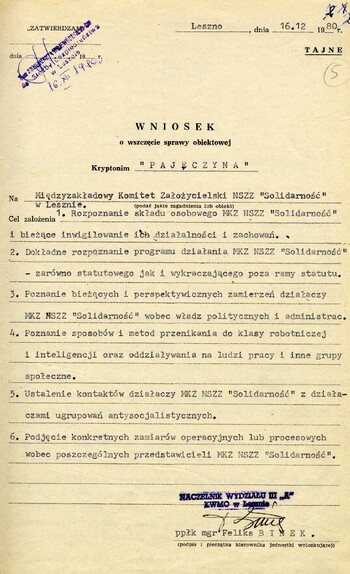 Wniosek o wszczęcie sprawy