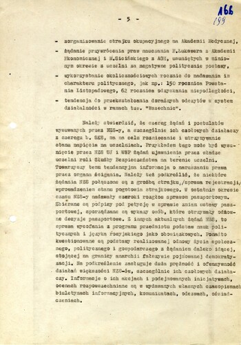 Analiza zagrożeń i stanu bezpieczeństwa województwa krakowskiego w 1980 r. - IPN Kr 056/97 (KWMO Kraków 145/K)