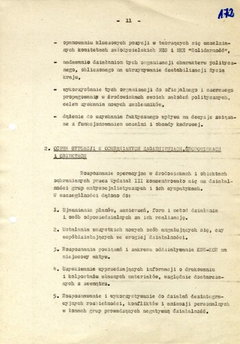 Analiza zagrożeń i stanu bezpieczeństwa województwa krakowskiego w 1980 r. - IPN Kr 056/97 (KWMO Kraków 145/K)