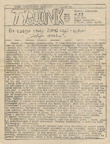 Tygodnik NZS nr 13 a