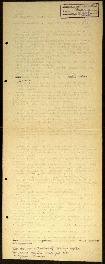 Lato `80 - meldunki od 18.08.1980 do 09.09.1980