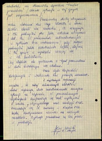 Lato `80 - meldunki od 18.08.1980 do 09.09.1980