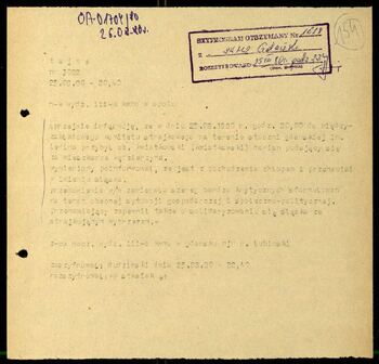 Lato `80 - meldunki od 18.08.1980 do 09.09.1980