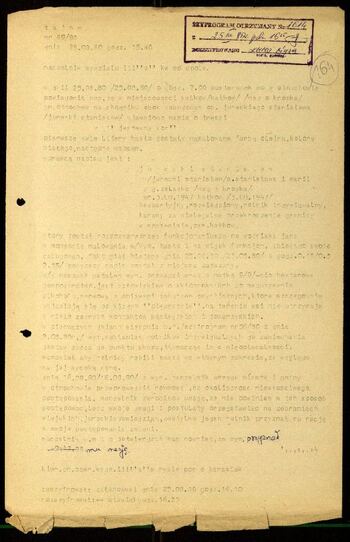 Lato `80 - meldunki od 18.08.1980 do 09.09.1980