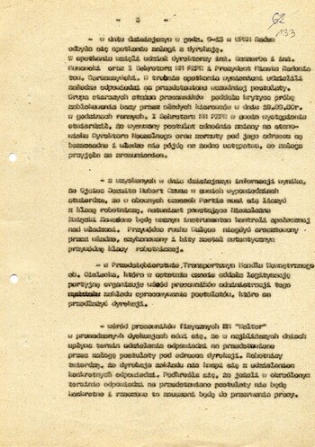 1980 wrzesień 19, Radom – Informacja dot. sytuacji polityczno-operacyjnej wśród załóg zakładów pracy oraz innych grup i środowisk społecznych na terenie woj. radomskiego. #2