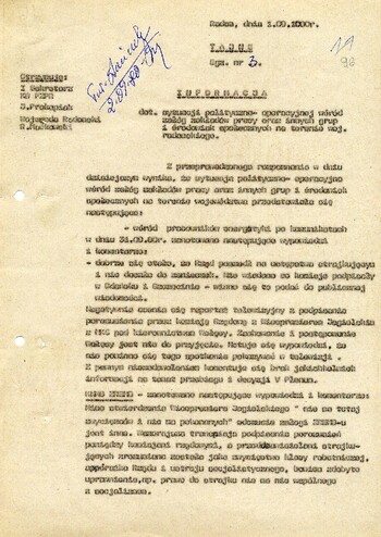 1980 wrzesień 1, Radom – Informacja dot. sytuacji polityczno-operacyjnej wśród załóg zakładów pracy oraz innych grup i środowisk społecznych na terenie woj. radomskiego. #4