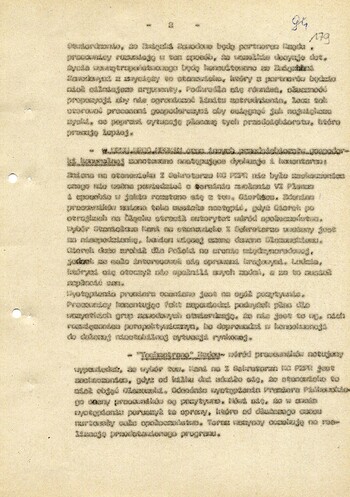 1980 wrzesień 6, Radom – Informacja dot. sytuacji polityczno-operacyjnej wśród załóg zakładów pracy oraz innych grup i środowisk społecznych na terenie woj. radomskiego. #1