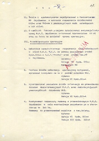 [1980], Radom – Ocena sytuacji operacyjno-politycznej oraz plan pracy w sprawie obiektowej krypt. „Odnowa” założonej na MKZ NSZZ „Solidarność” w Szydłowcu. #4