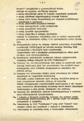 1981 styczeń, Pionki – Sprawozdanie Komisji Uchwał i Wniosków Walnego Zebrania Delegatów NSZZ „Solidarność” przy ZTiF „Pronit” w Pionkach odbytego w dniach 18 i 22 stycznia 1981 roku. #1