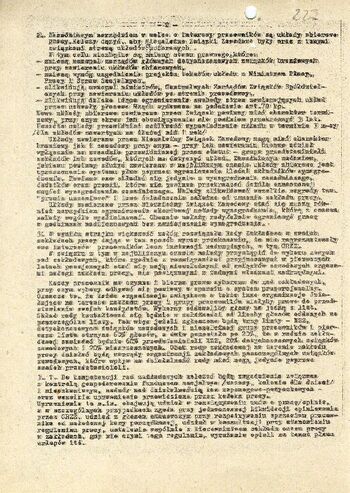 [1980] – Ulotka: Aktualny program działania Niezależnych Związków Zawodowych (Projekt). #4