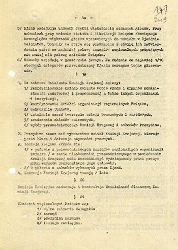 [1980] – Statut Niezależnych Samorządnych Związków Zawodowych „Solidarność”. #1