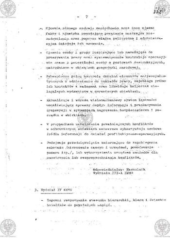 Plan Działania "Zespołu d/s zabezpieczenia ładu i porządku publicznego powołanego zarządzeniem Komendanta Wojewódzkiego MO w Katowicach Nr 035/80 z dnia 17.08.1980 r. w sprawie operacji 'LATO-80'" #45