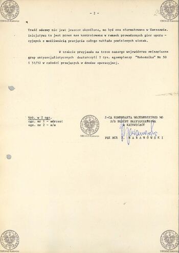 Informacja dot. operacyjnego rozpoznania aktualnego stanu nastrojów w środowiskach społecznych i bieżących wydarzeń w województwie katowickim #6