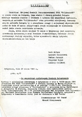 Uchwała KKP z 20 marca 1981 r.