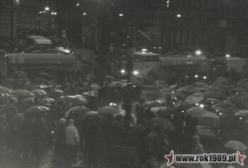 25.03.1988 r. - manifestacja w Bratysławie (tzw. świeczkowa manifestacja) #1