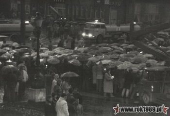 25.03.1988 r. - manifestacja w Bratysławie (tzw. świeczkowa manifestacja) #2