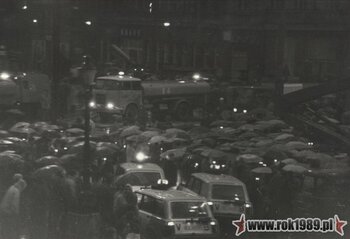 25.03.1988 r. - manifestacja w Bratysławie (tzw. świeczkowa manifestacja) #3